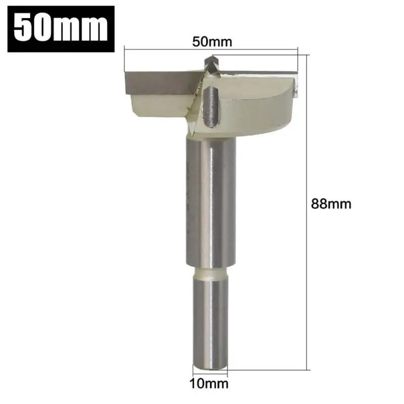 15mm-60mm Forstner tips Woodworking tools Hole Saw Cutter Hinge Boring drill bits Round Shank Tungsten Carbide Cutter