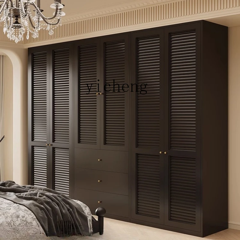 

ZZ Wardrobe Home Bedroom Opposite Door Storage Cabinet New Steel Combination Wardrobe Iron Cabinet