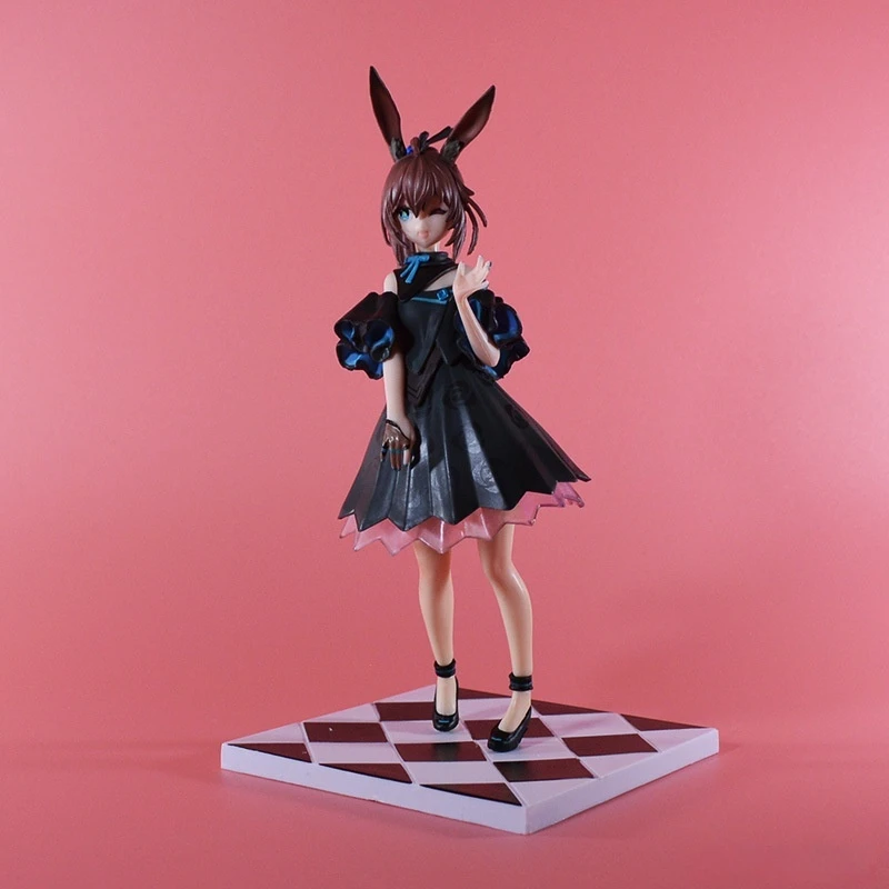 

20CM Arknights Amiya Game peripherals Bunny Girl Celebration Time Boxed Figure PVC Model Desktop Decoration Toy Gift