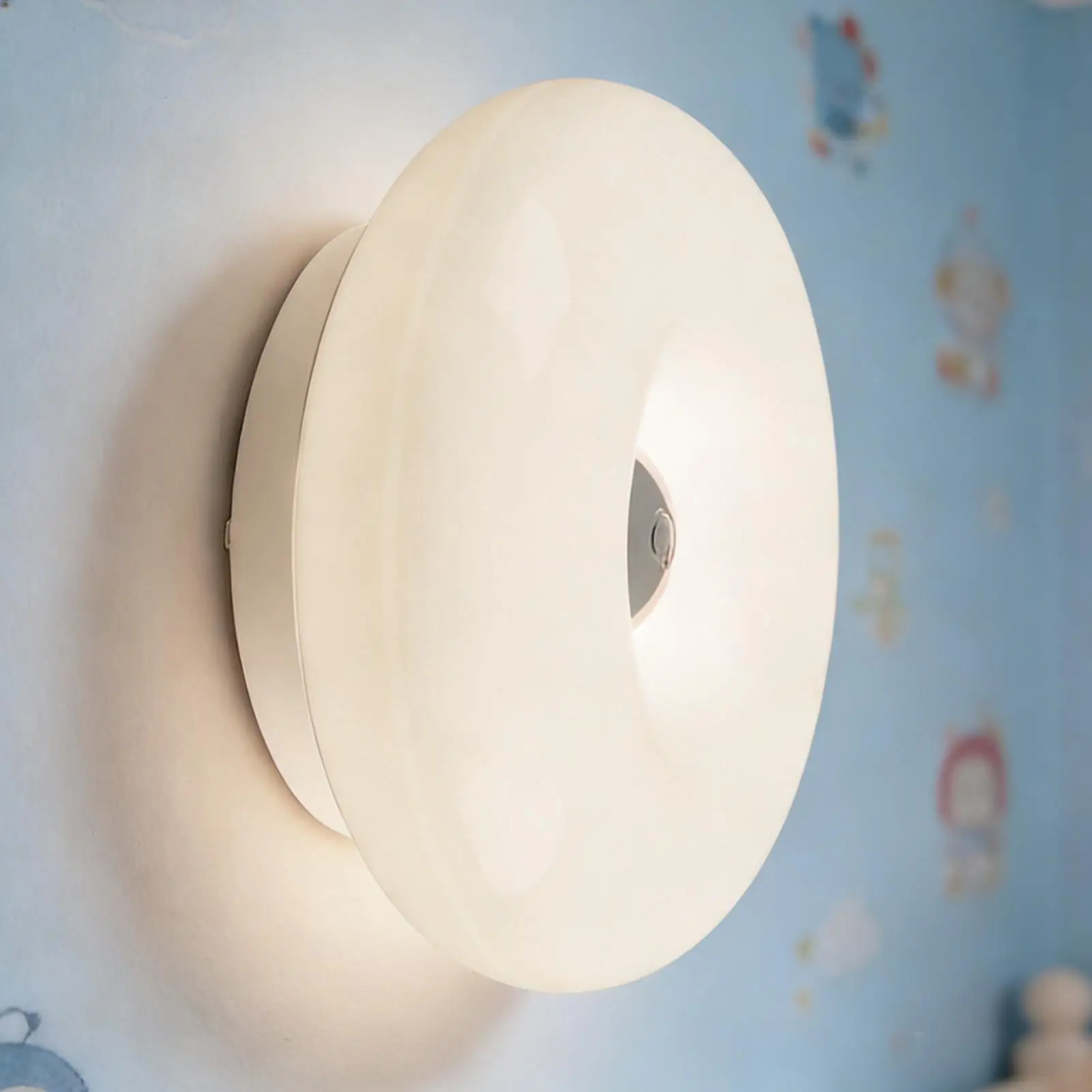 Donut Shape LED Table Lamp Dimmable Warm Ambient Night Light for Bedroom Living Room Home Decor Creative Gift