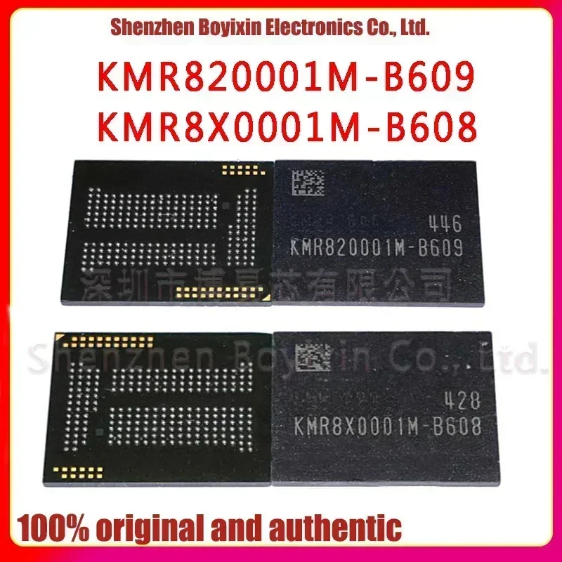 KMR820001M-B609 KMR8X0001M-B608 EMCP 2G+16G LPDDR3 221 ball memory  Ceramic shell