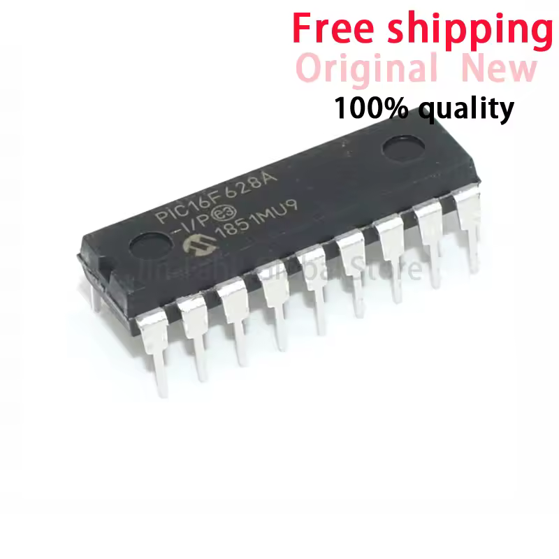 PIC16F628A-I/P DIP-18 PIC16F628A PIC16F628 16F628 Microcontroladores CMOS de 8 bits basados en flash