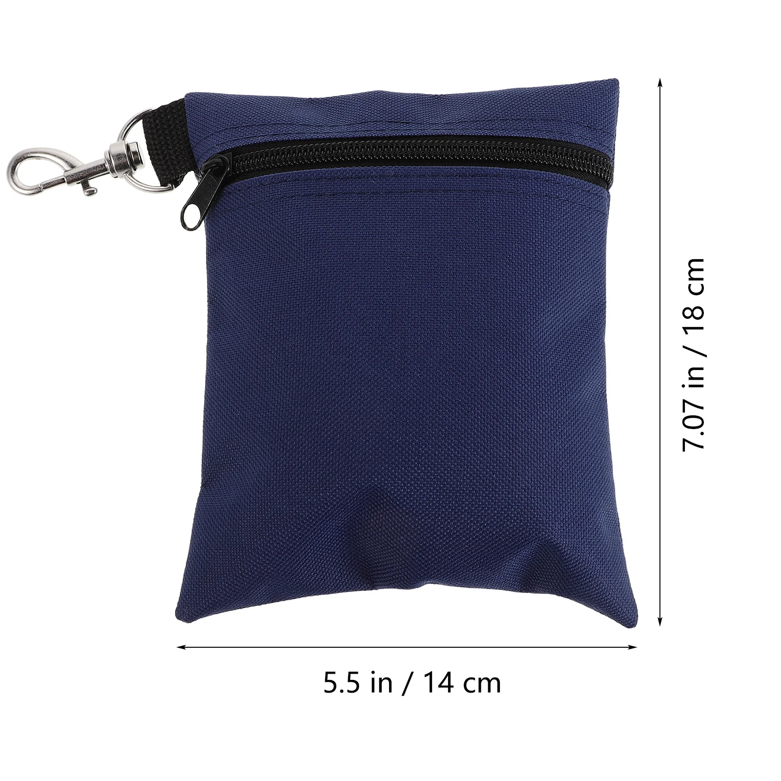 Golfs Ball Holder Stable Portable Waist Bag Compact Golf Ball Pouch Golf Tee Organizer Storage Bag Tee Pouch Holder