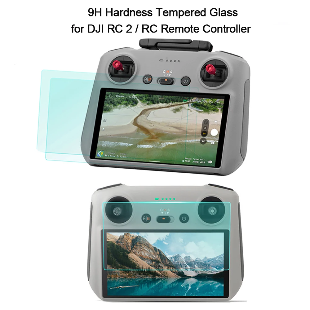 Film de protection d'écran anti-rayures pour télécommande, verre du Guatemala, dureté 9H, DJI Mini 4PRO, Mini 3 Pro, MINI3 RC, RC2