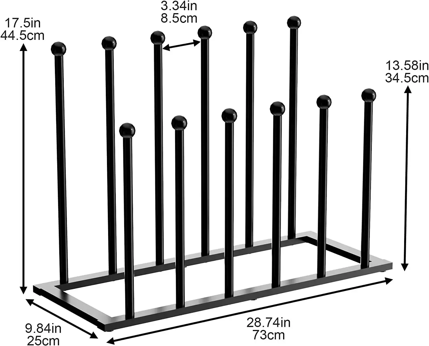 Creative Shoe Rack Shoe Support Rack Iron Simple Boots Storage Rack Standing Home Shoe Storage