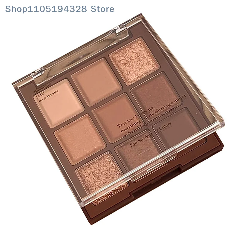 [MP]디칼루 9색 글리터 아이섀도우 팔레트 메이크업 화장품 전문가용 아이섀도우 팔레트 네온 글리터 아이섀도우 팔레트