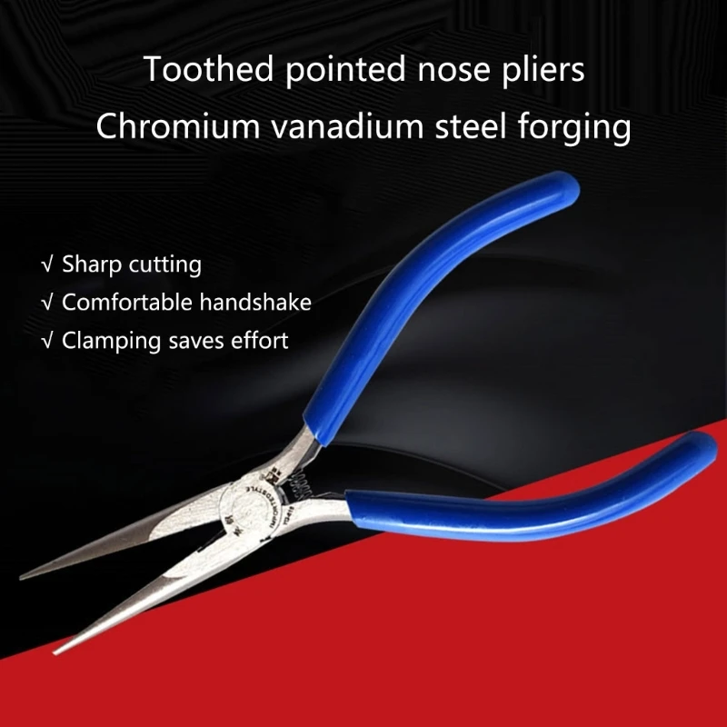 Quality Long Nose Pliers 6Inch Length,Suitable for Electricians and Home Repairs Fine Craftsmanship Electrician DropShipping