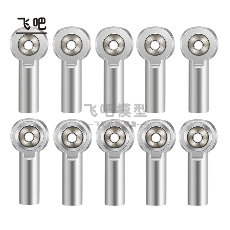 

M4 Straight Tooth Ball Head Assembly Straight End Tie Rod Head/connecting Rod Head/steering Rod Ball Joint Buckle Parts