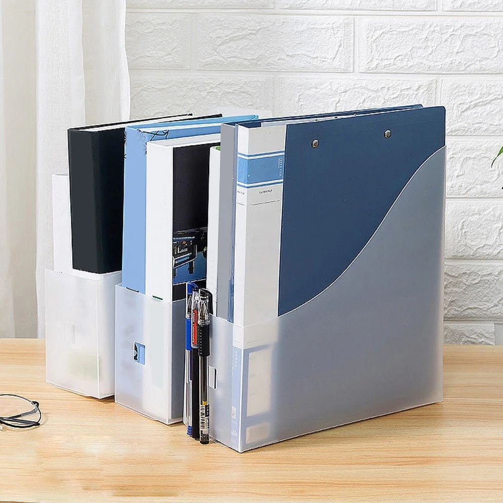 5 قطعة رف تخزين المستندات، حامل الملفات، منظم رف المكتب لسطح المكتب لفرز مجلد الملفات في الفصل الدراسي #3