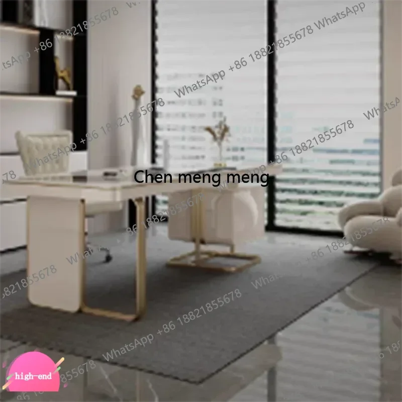 

Компьютерный стол D5556 белый, для игр и работы, офисный, для учебы, регулируемый по высоте, эргономичный, современный, для дома