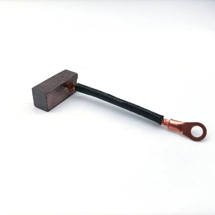 

4pcs J502 carbon brush 8.3 10 22 7 14 20 electric forklift sweeping motor with copper graphite brush 8 * 20 * 40