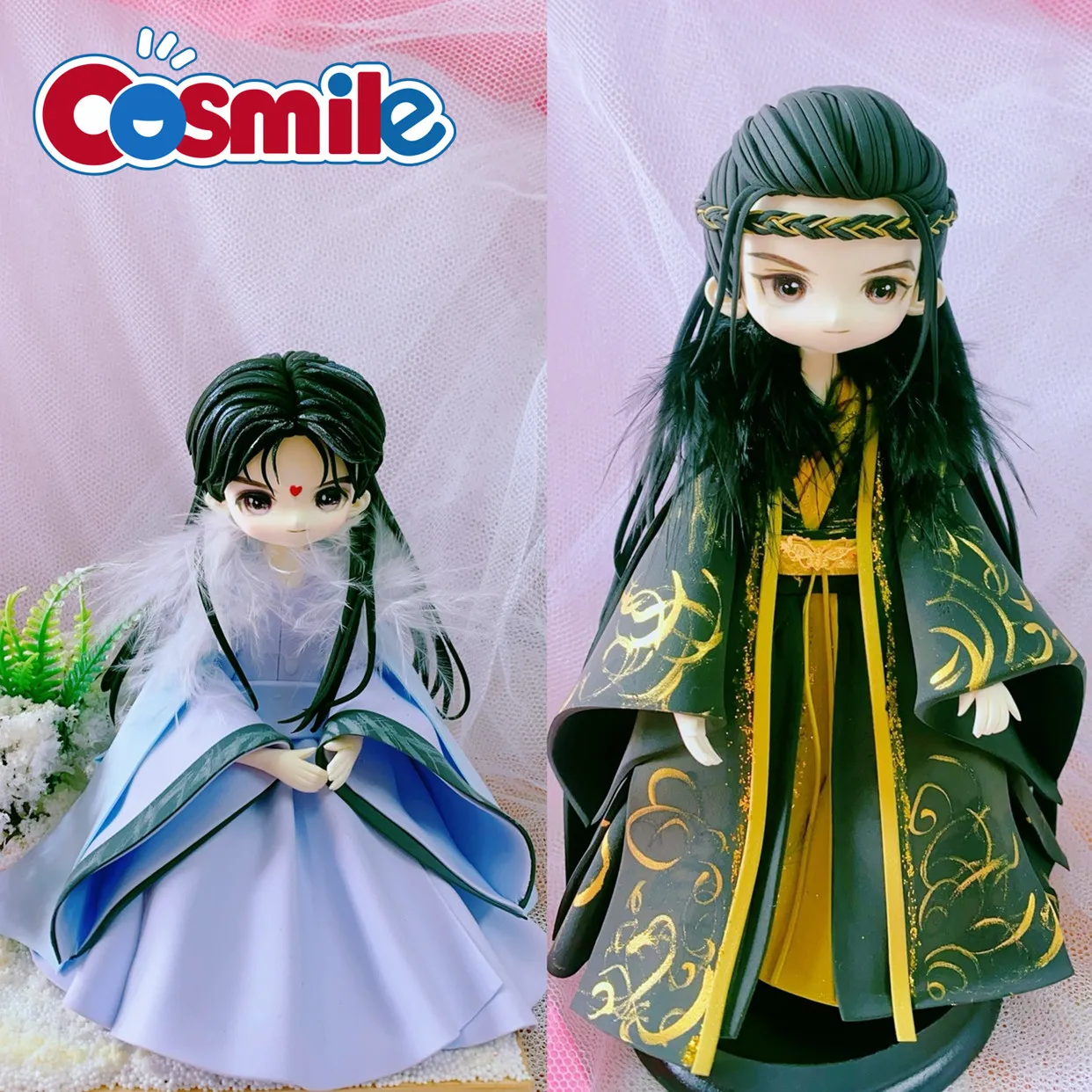 

Cosmile TV My Journey to You Gong Ziyu Xue Tongzi Clay Figure Doll Model Toy Statue Cute Cosplay Props C