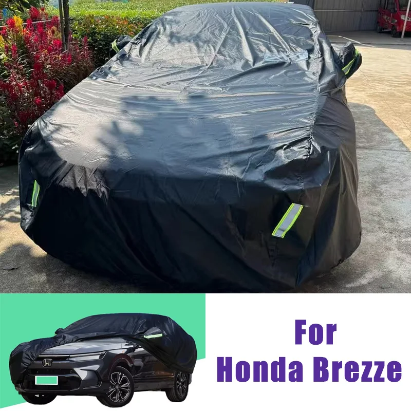 

For Honda Brezze Outdoor Protection Full Car Covers Set Sunshade Waterproof and Dustproof Exterior Accessories w/Storage Bag