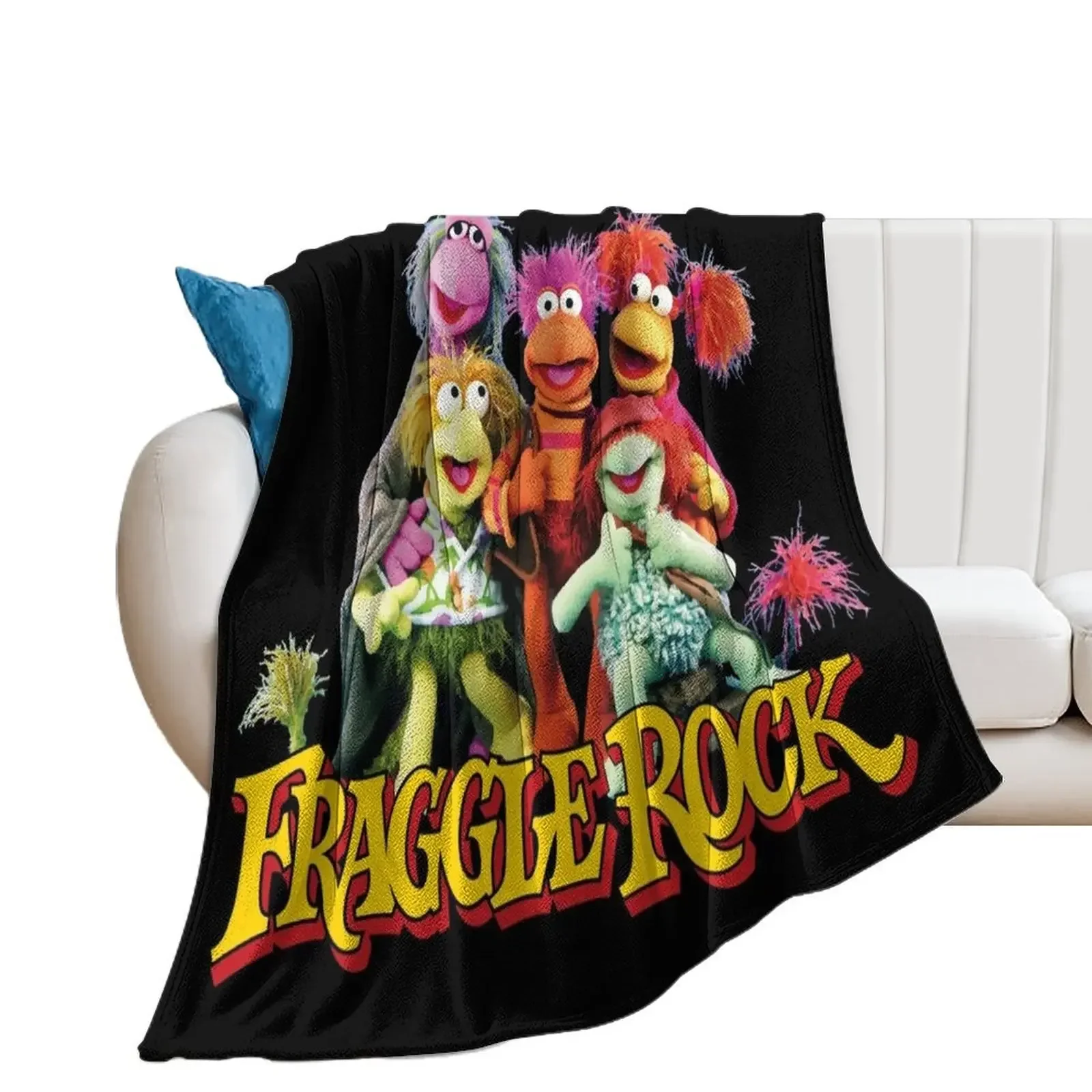 

Fraggle Rock Throw Blanket Summer Warm Plush Blankets