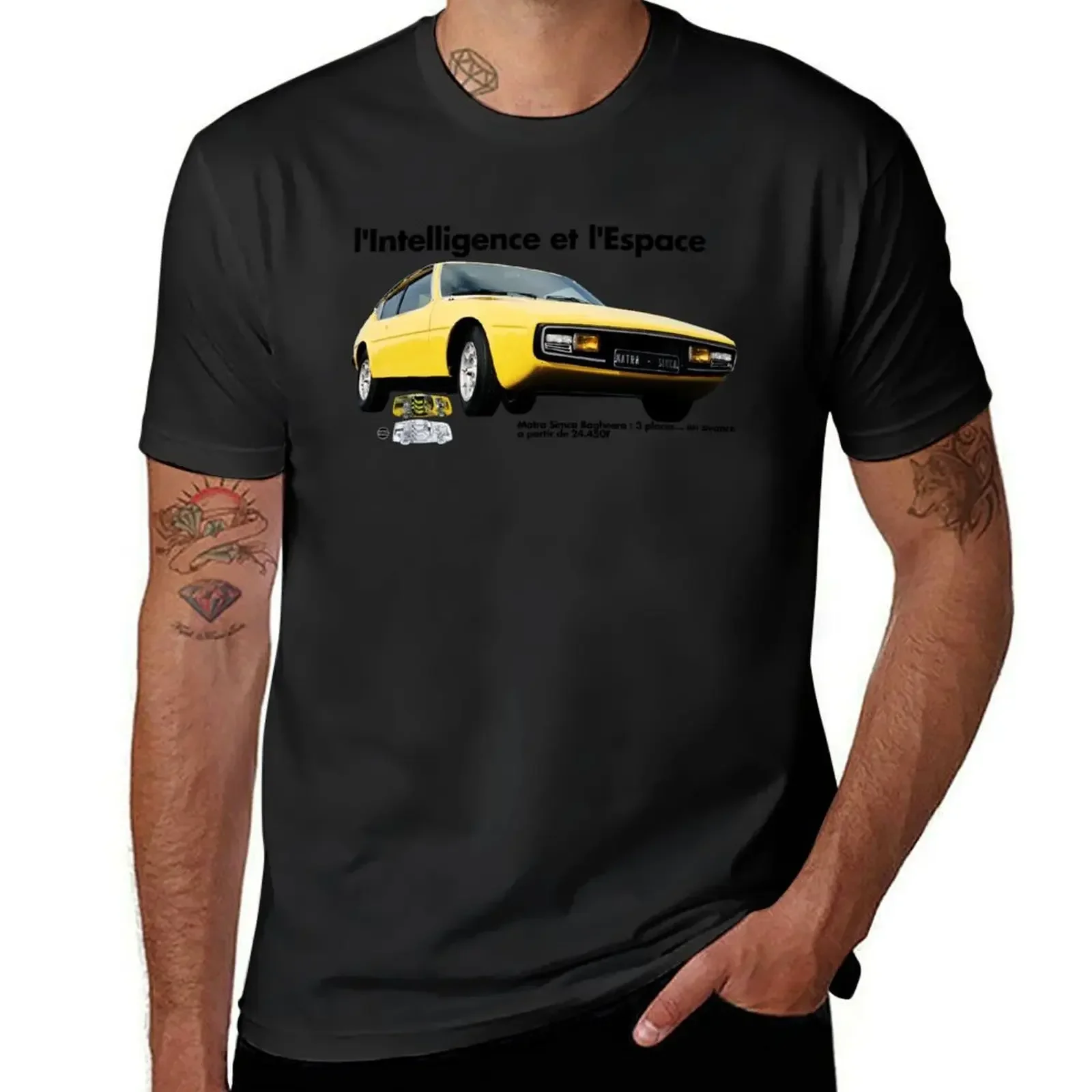 MATRA SIMCA BAGHEERA T-Shirt anime man t shirt boys animal print mens t shirt