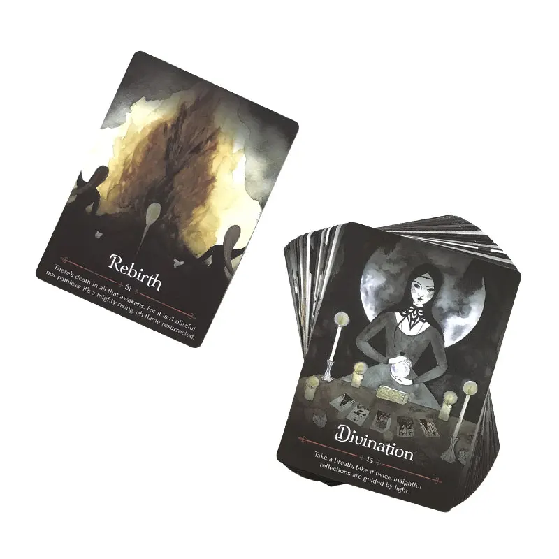 Hot sales Witch Samhain Oracle Tarot Card Leisure entertainment games Card family gatherings Tarot Card board games Tarot Card