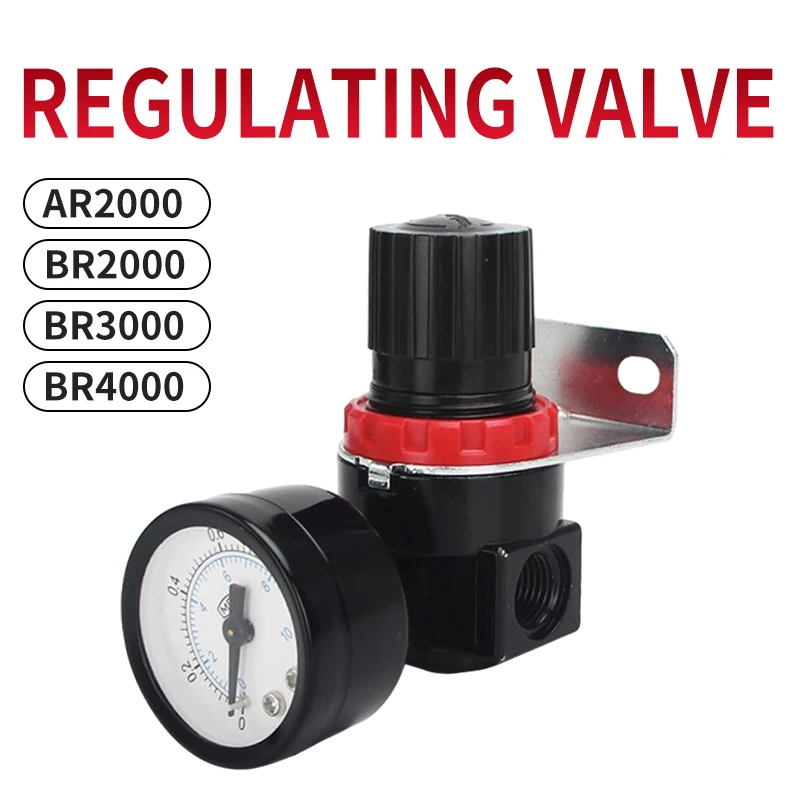 AR2000 BR2000 BR3000 BR4000 Air Control compressor pressure  Relief Regulator regulating air pressure reducing valve