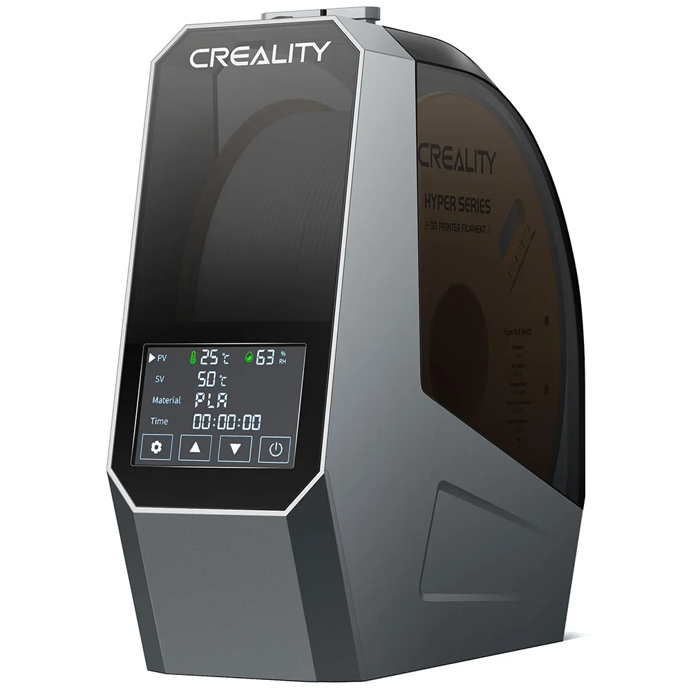 CREALITY Space Pi フィラメントドライヤー 360 °   加熱式3Dプリンターフィラメント乾燥保管ボックスサポートナイロンABS PETG PLA TPU 1.75/2.85mm対応