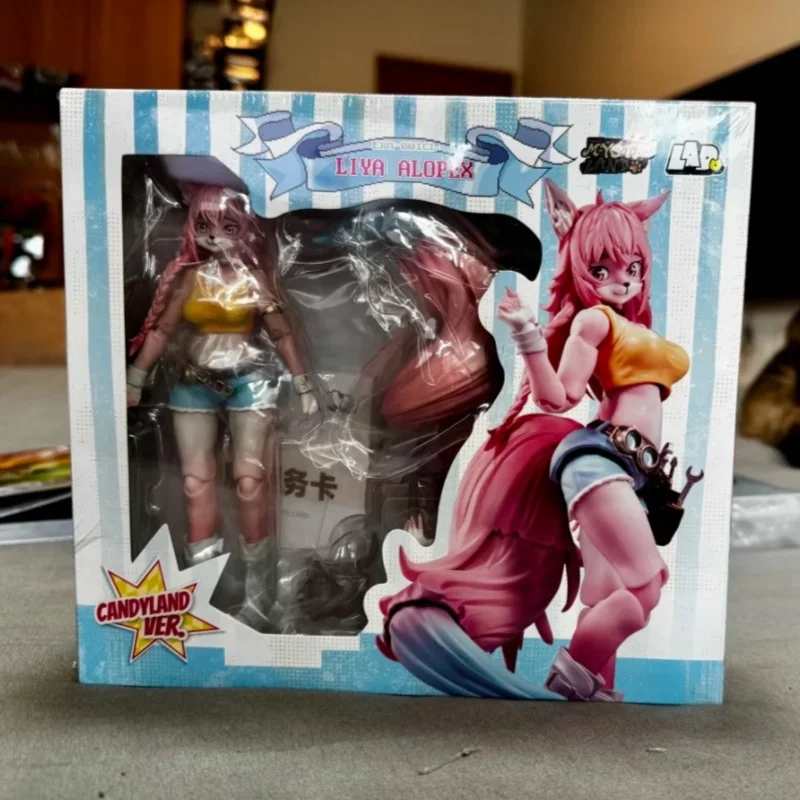 

Оригинальная новая фигурка Ladotoys Liya-Candy Land Style 1/12, аниме-фигурка Mdoel, розовая прическа, в наличии