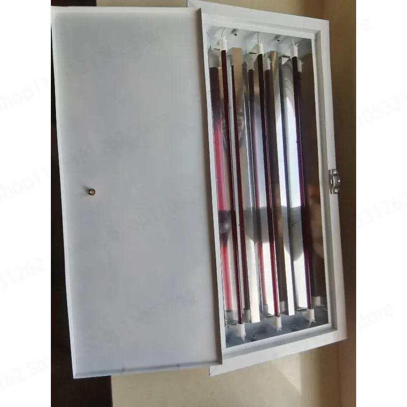 Explosion proof carbon fiber infrared heating lamp double tube paint drying light for spray booth