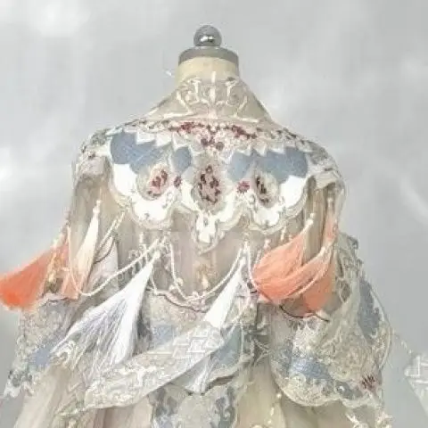 هان يون فنغ شيان كيو تحسين وي جين التطريز سوبر الجنية الربيع والخريف المرأة سوبر الجنية البطلة الجديدة Hanfu الثقيلة