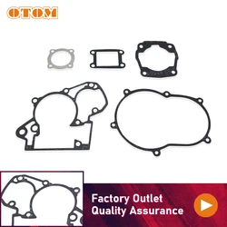 OTOM Motorcycle Complete Engine Gasket Set For KTM 50 50CC SX50 2002-2008 Mini Scooter Motor Cylinder Head Base Full Machine Pad