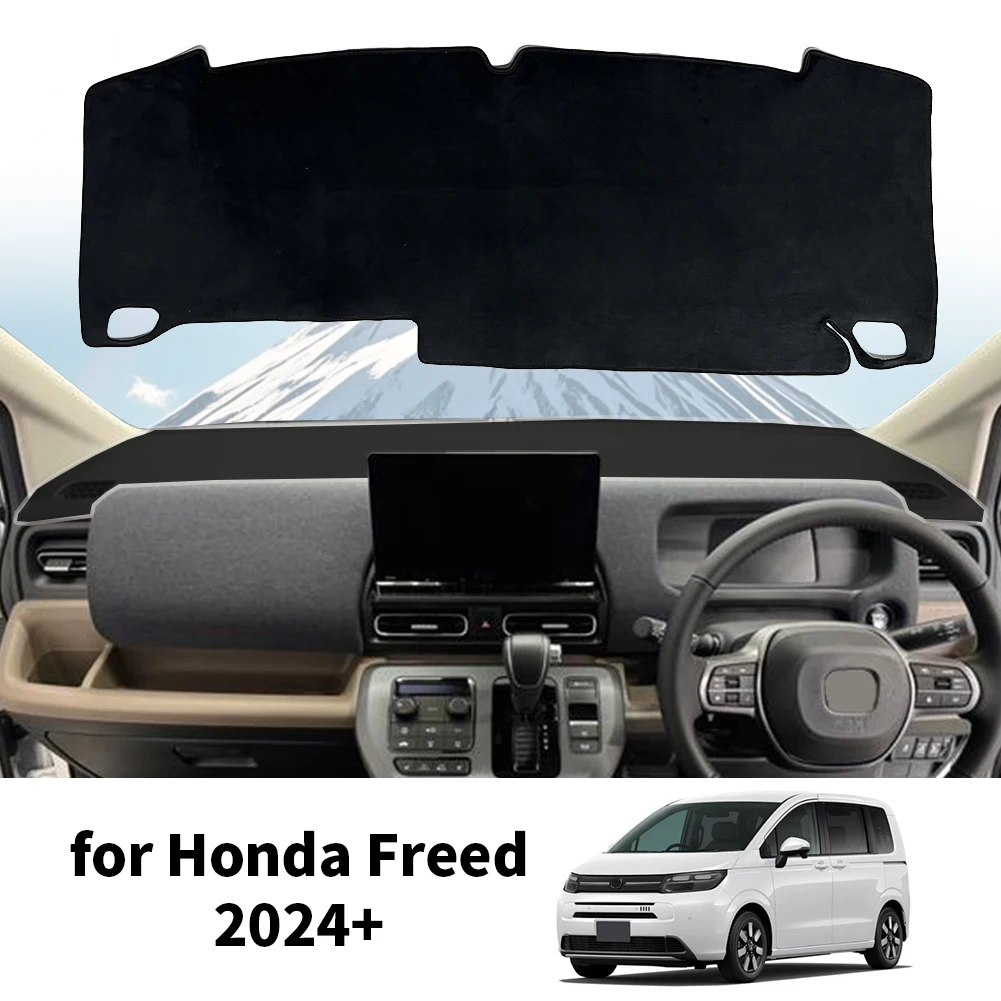 

Car Dashboard Mat for Honda Freed 2024 2025 Sunshade Protective Carpet Dash Mat Dashmat