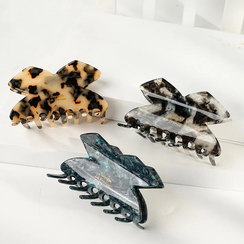 

Elegant French Design Hair Claw Clip for Women Girls Good Handmade Hair Jewelry Ornament Accessory, Tiara for Wedding Party