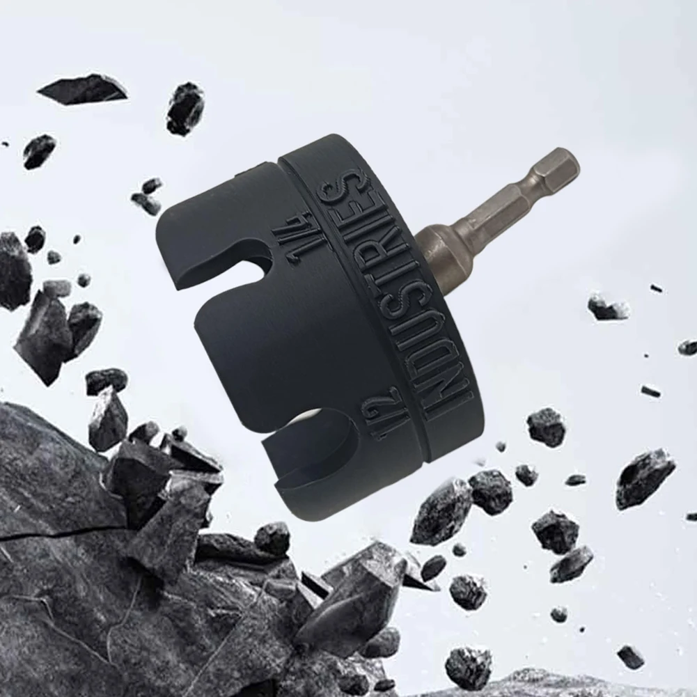 

Nut Drill Bit Socket Wear Resist Slotted Wing Nut Spinning Drive Kit Portable Bolt Extractor Tool for Fast Nut and Bolt Removal