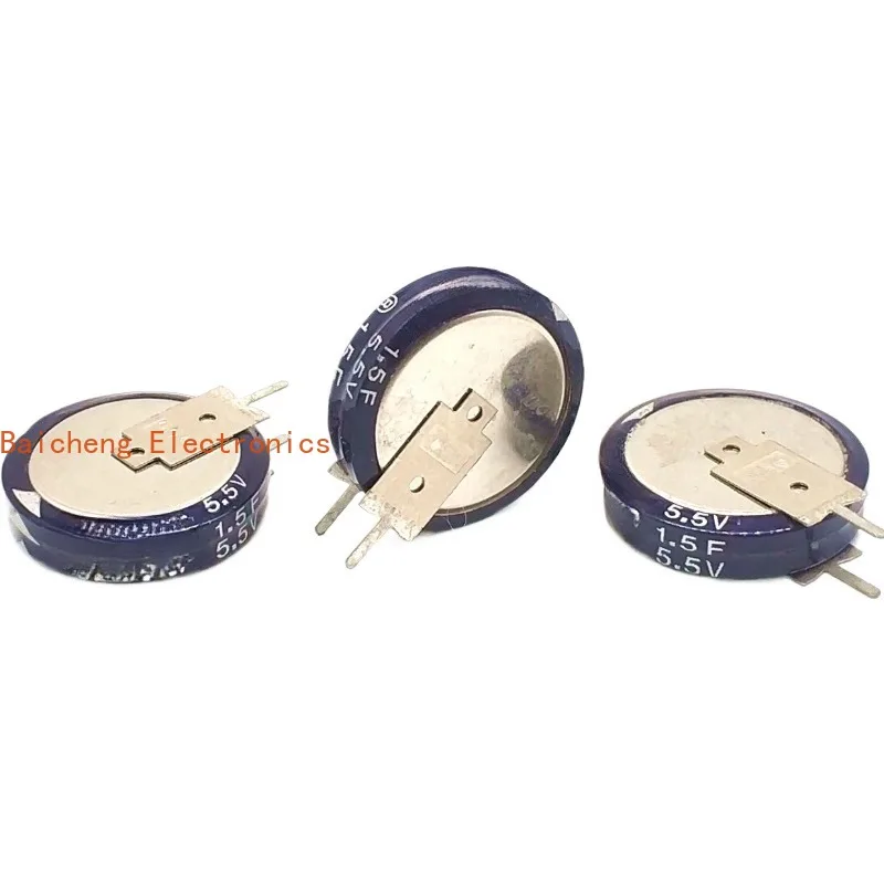 10 PCS Original 5.5V1.5F KR-5R5C155-R tipo botão Farad capacitor