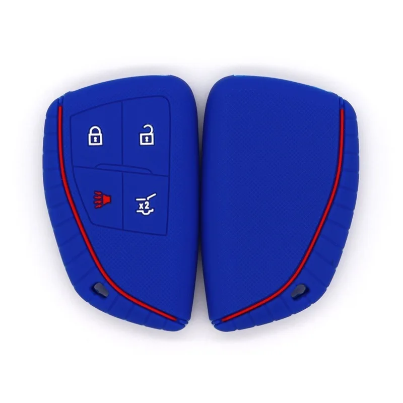 

Silicone key cover, suitable for 2022 Envision Plus, Avenir, Aivia-GS smart four-key diamond key bag and shockproof key cover