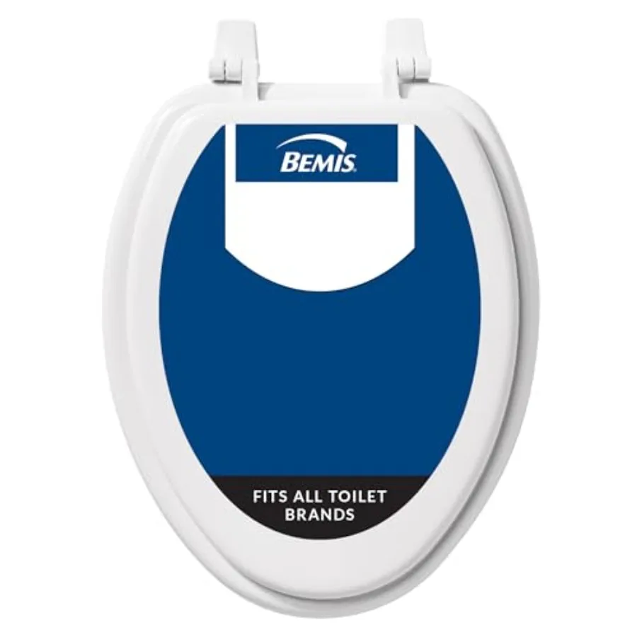 

1400TTA Economy Durable Wood Toilet Seat, Made in USA,,White