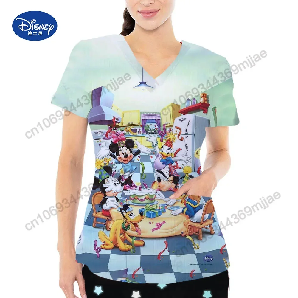 

Nurse Uniform 2000s Clothes Y2k Tops Fashion Womens Tops and Blouses Pocket Streetwear 90s Free Shipping Luxury Clothes Women