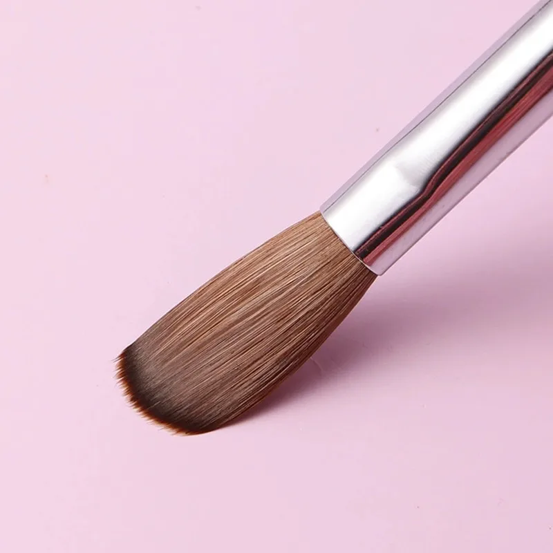 แปรงทำเล็บขนโคเลียนสกี้ 1 ชิ้น สำหรับอะคริลิค เจลยูวี ปากกาแกะสลัก แปรงสำหรับทาสีผงเหลว DIY อุปกรณ์วาดภาพบนเล็บ