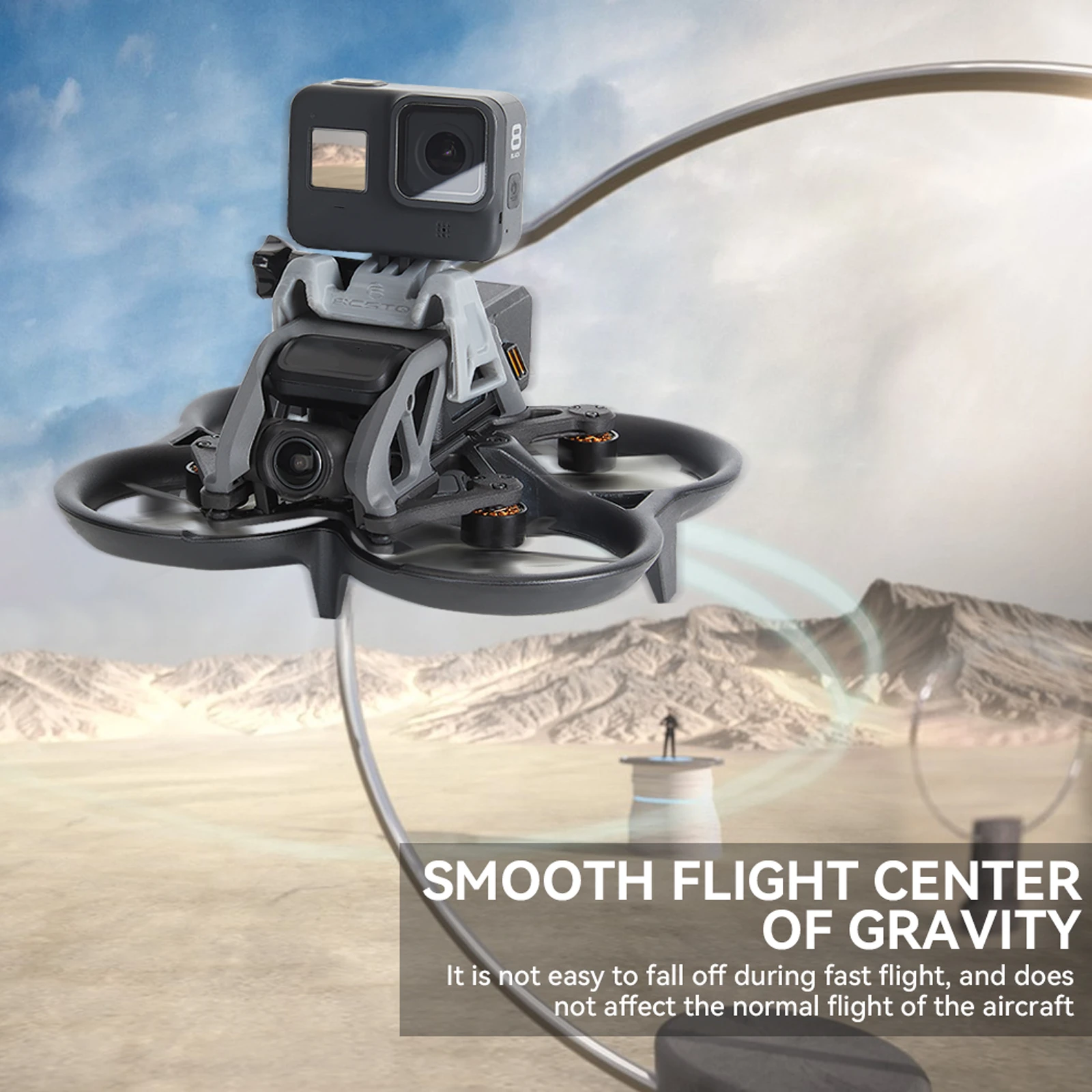 

The extension is suitable for DJI Avata UAV fixed motion camera camera 1/4 adapter OA2 extension