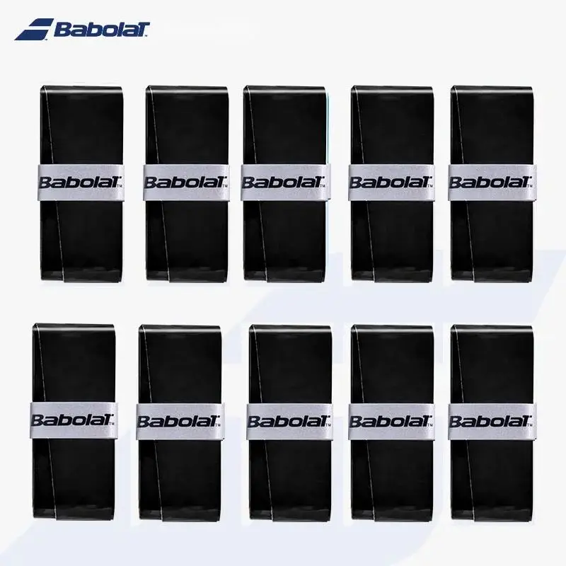 12Pcs Babolat Racket Overgrip Sweat Band Absorption Tennis Badminton Racket Hand Glue Tennis Grip PU Non Slip Overgrip