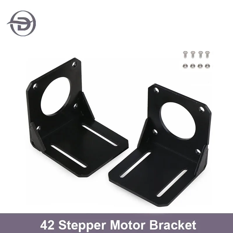 NEMA 17 Steppr Motor Accessories Bracket Support Mounting L Type Bracket Mount 42 Stepping Stepper Motor Nema17 Motor Holder