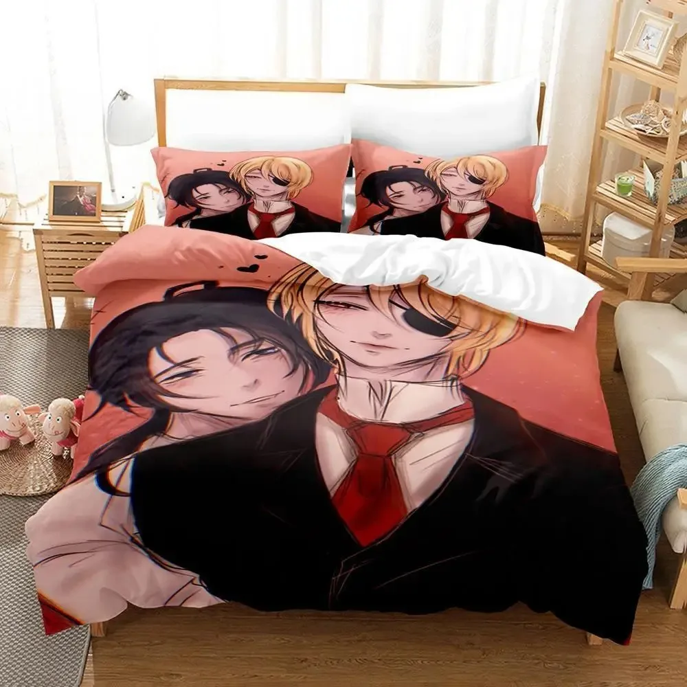 

New 3d Print Anime Moriarty the Patriot Bedding Set Single Twin Full Queen King Size Bed Set Adult Kid Bedroom Duvet cover Sets