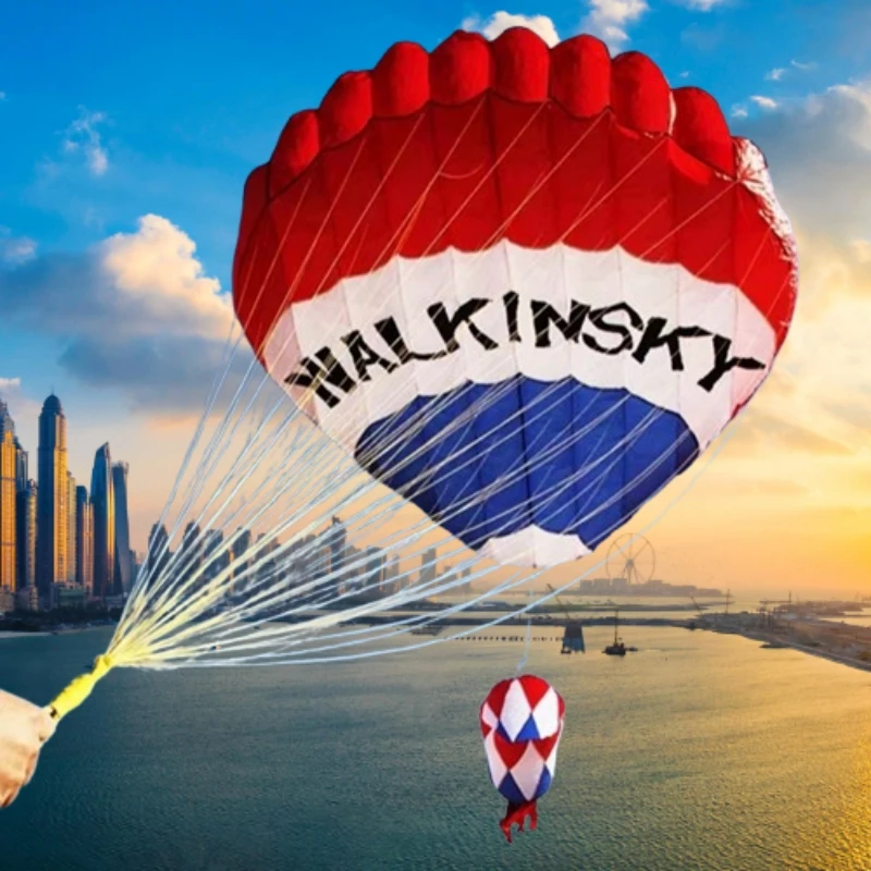 3m منطاد الهواء الساخن طائرة ورقية عملاقة لينة طائرة ورقية تحلق للبالغين في الهواء الطلق لعب للأطفال الطائرات الورقية نفخ الطائرات الورقية الطيار طائرة ورقية التنين يطير