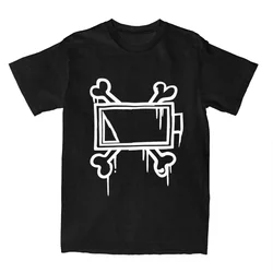 Uzi Doorman Bone Batttery Men Women T Shirt Murder Drones Fashion Tee Shirt Short Sleeve O Neck T-Shirt Cotton Plus Size Clothes