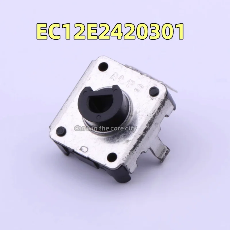 3 pieces EC12E2420301 Japan ALPS through shaft rotation encoder hollow shaft shaft length 3.5mm24 positioning number