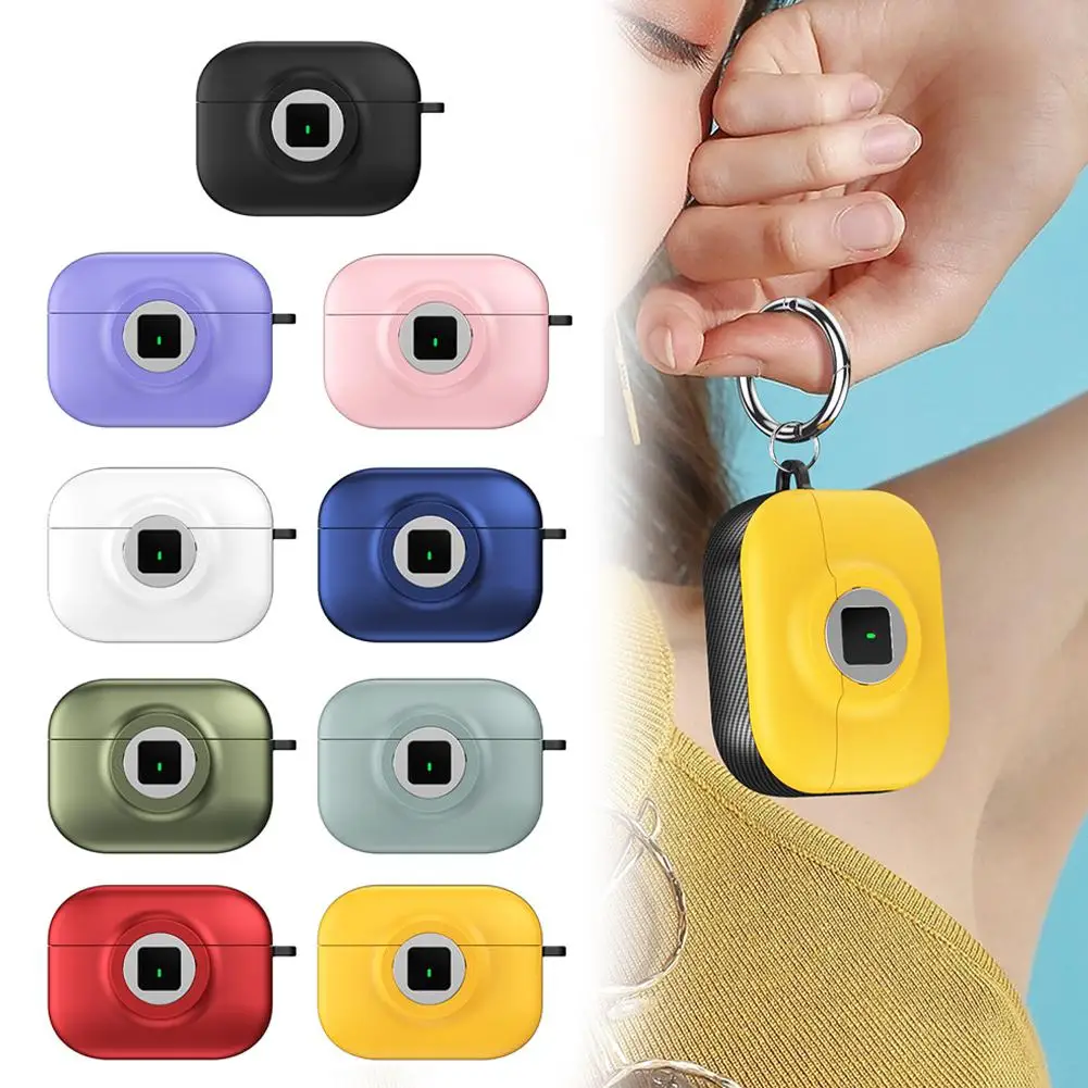 Suitable For Airpods 4 Earphone Case Cover Creative Lock Appearance Earphone Protective Cover Shockproof Anti-drop For Airp S7P8