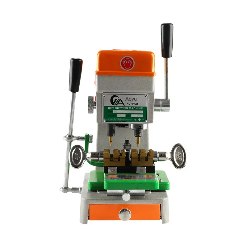 Multi-Function Vertical Key Machine Precision Punching and Copying Manual Milling for Car Key Machine