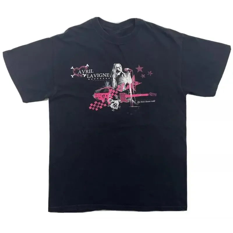VTG 2008 Vintage Avril Lavigne “The Best Damn Tour” 2008 Tshirt size S5XL