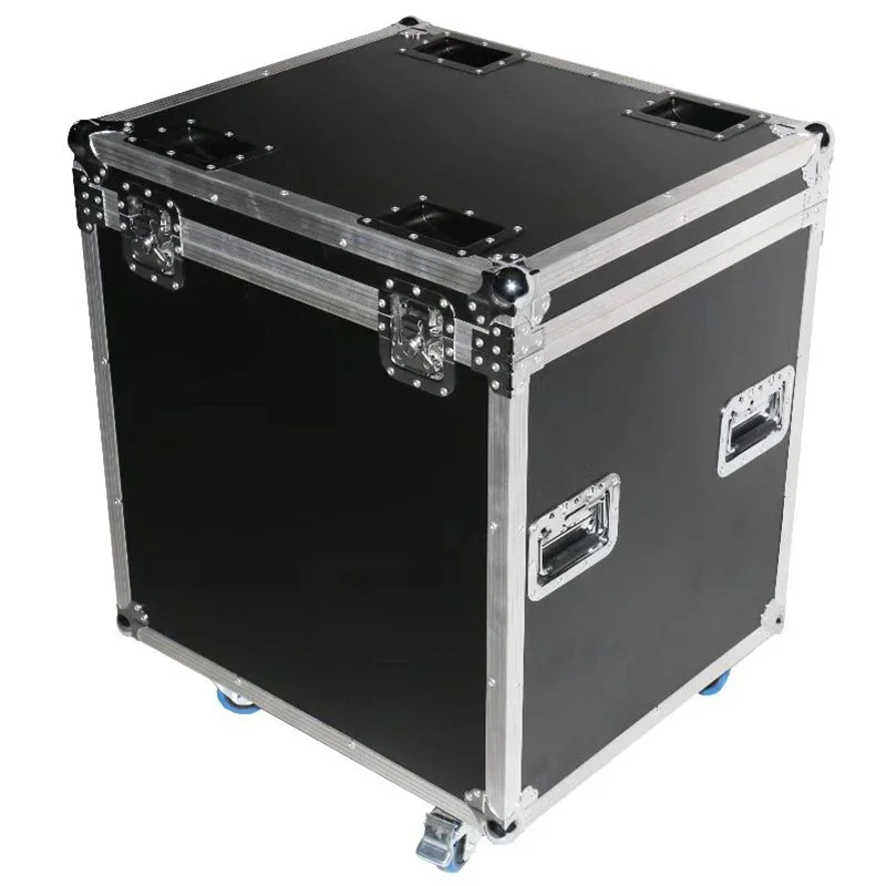 Marslite  stage light custom aluminum flight case with four wheels