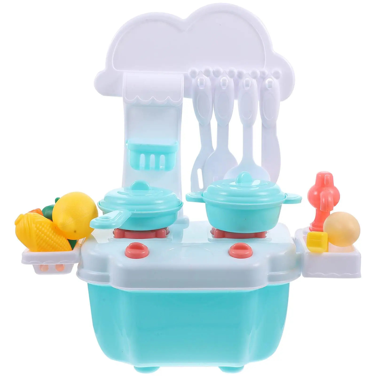 Colorful Kitchenware Toys Kids Chef Set Pretend Play Educational Cooking Toys Children Creativity DevelopmentKitchen Play
