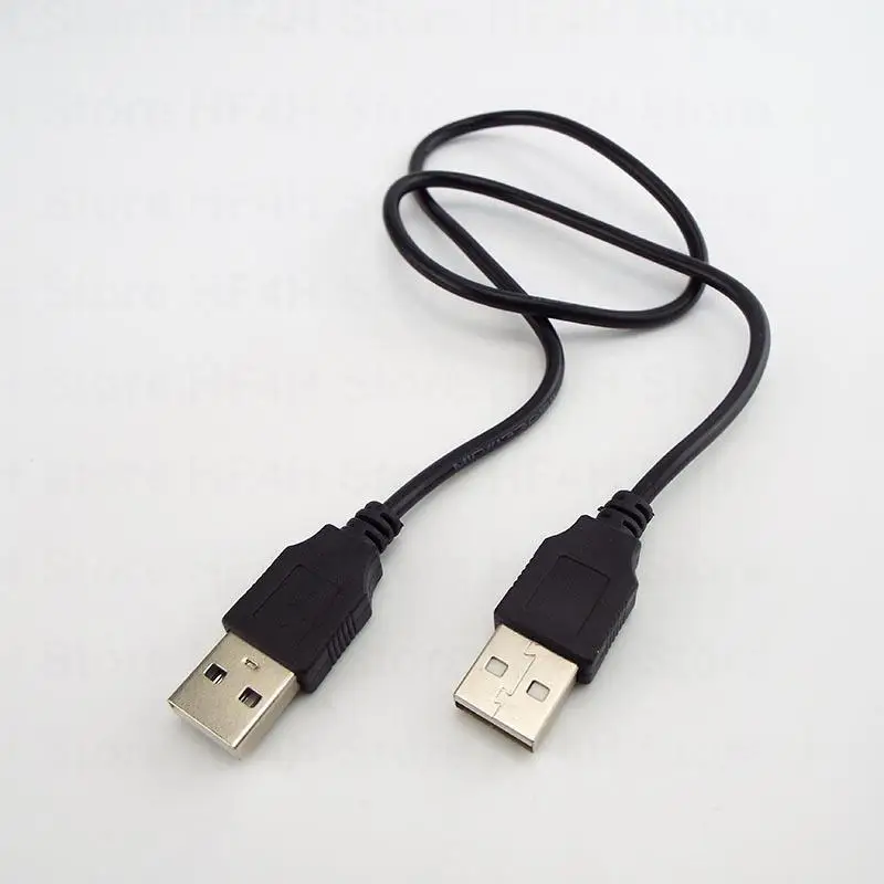 50cm 5v usb A male to male Adapter Connector cable Extender Cord Extension cord usb a to usb a wire line power B4