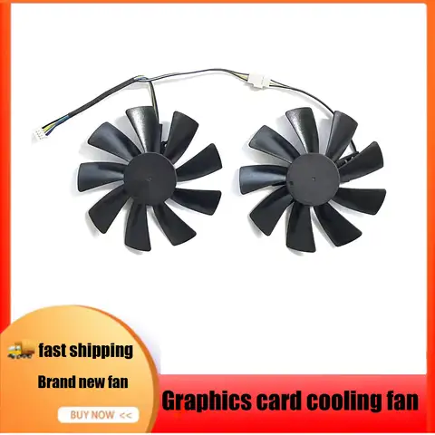 100MM GFY10015H12SPA RTX3070 GPU Fan for PNY/51RISC GeForce RTX3070 8GB UPRISING Graphics Card