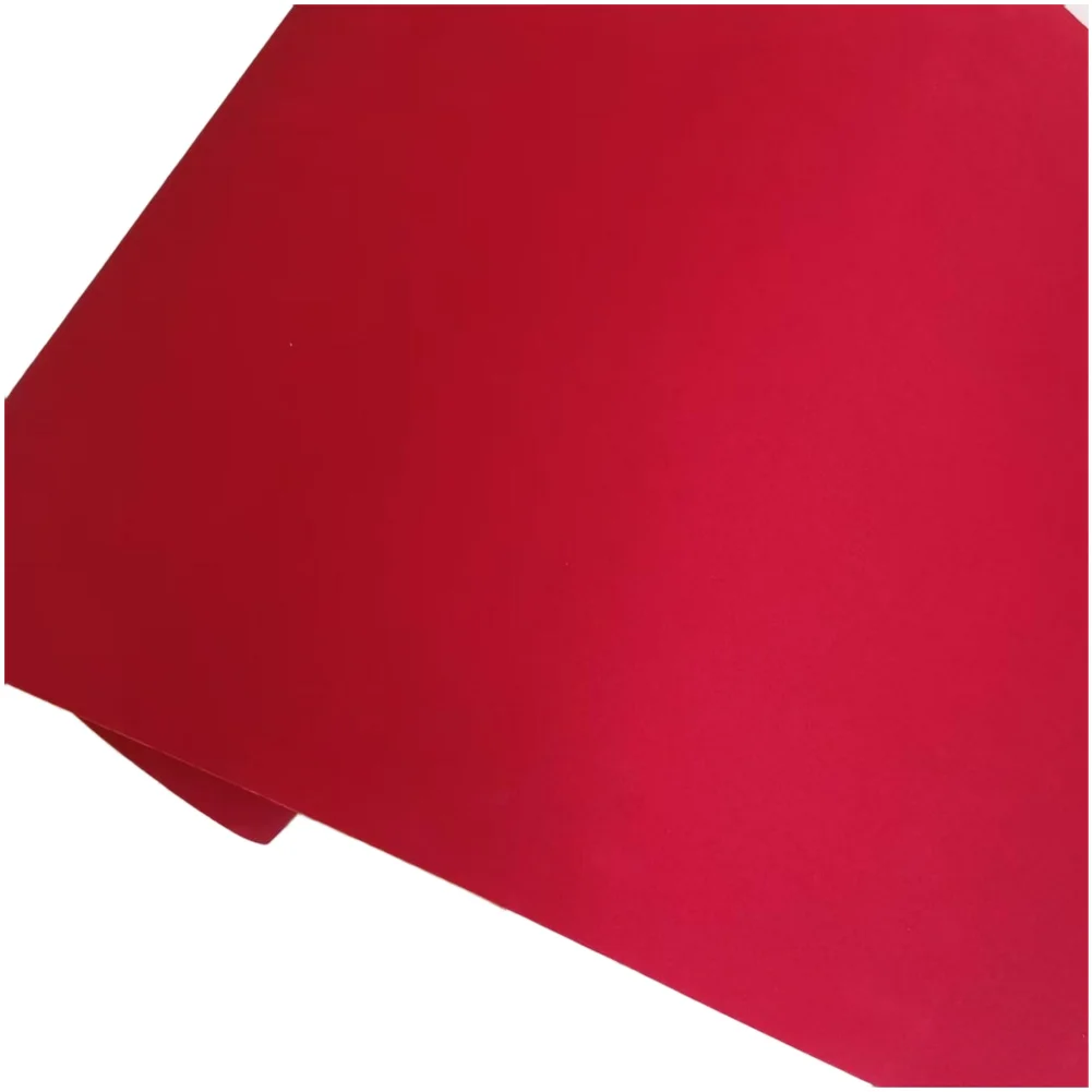 Velvet Fabric Wallpaper Stickers for Furniture For Jewelry Box Drawer DIY Decor PVC 30x100cm Scratch Resistant Black Red