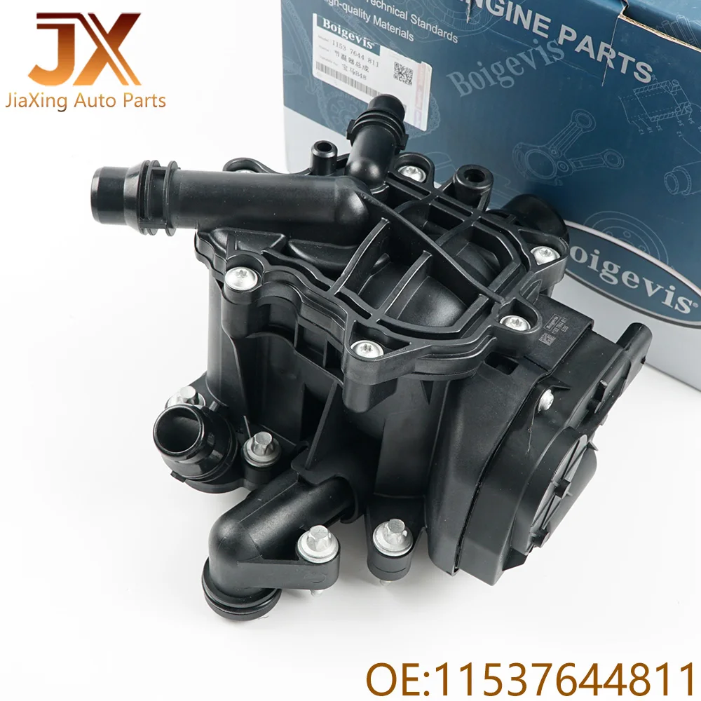 

Engine Coolant Thermostat Housing 11537644811 for BMW B42B46B48 120I320I325I330I530I730I X1X2X3X4 MINI F55F56F60F20F22
